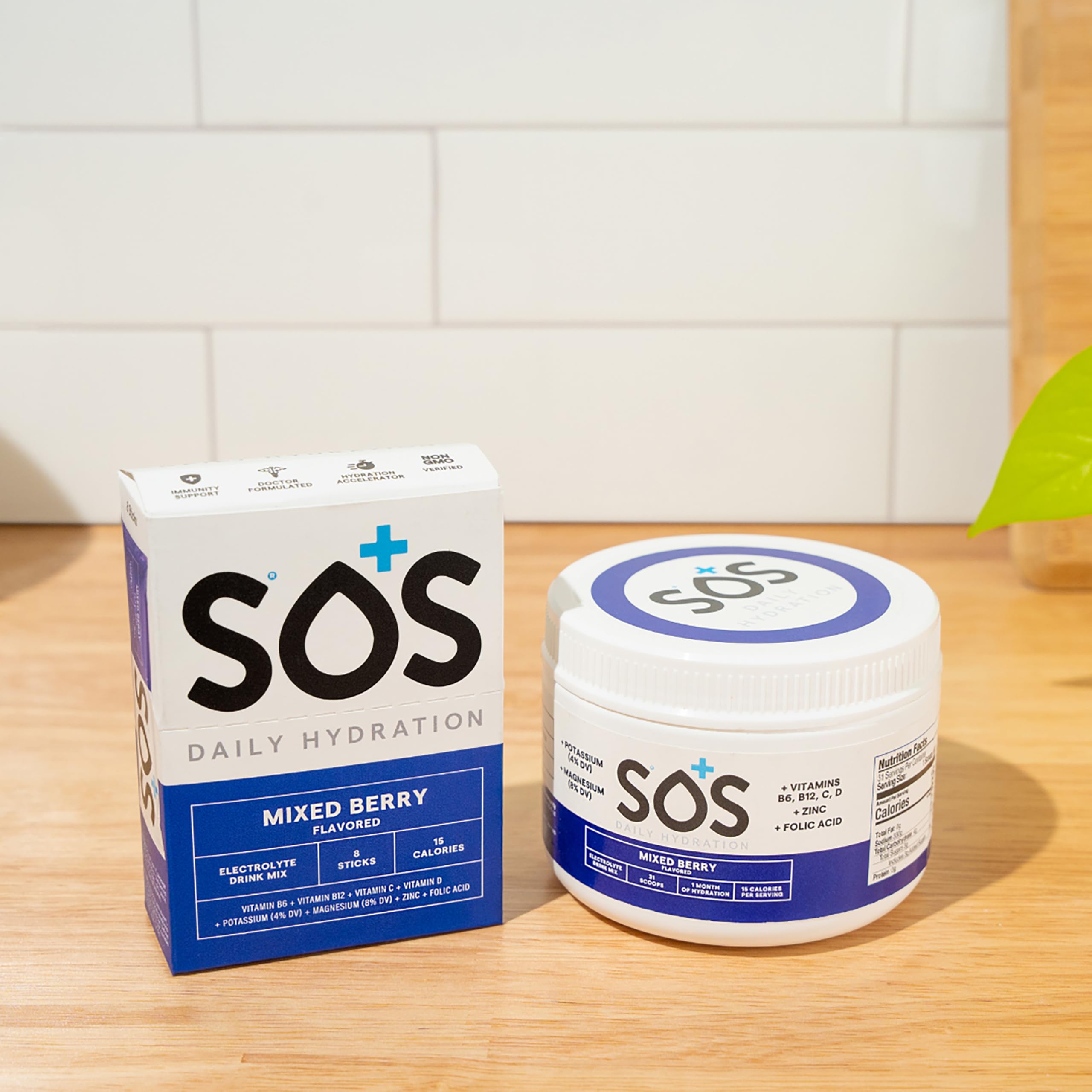 SOS varitas de electrolitos, ideal para entrenamientos intensos
