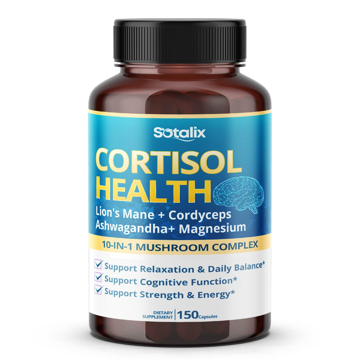 Sotalix Cortisol, cápsula Relajación, apoyo a la energía estable.