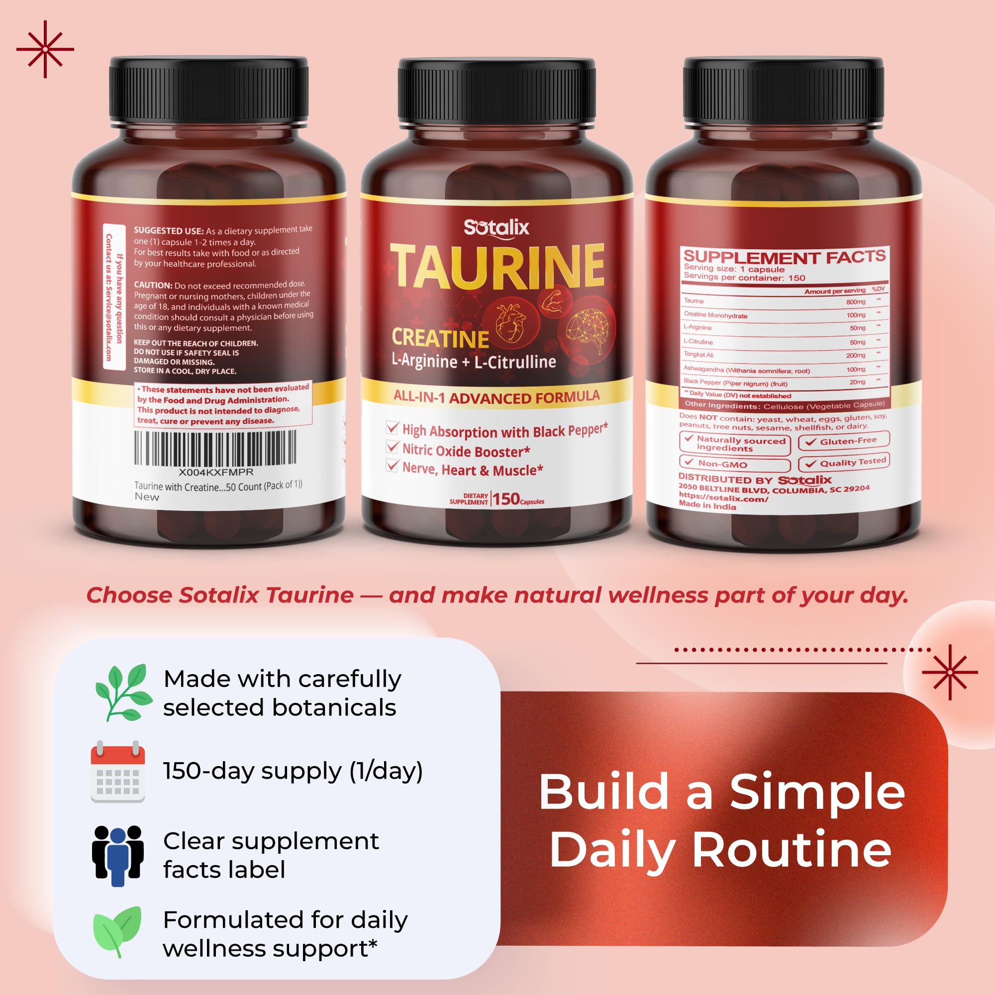 Sotalix Supplement uso en entrenamientos, cápsula lista para consumo.