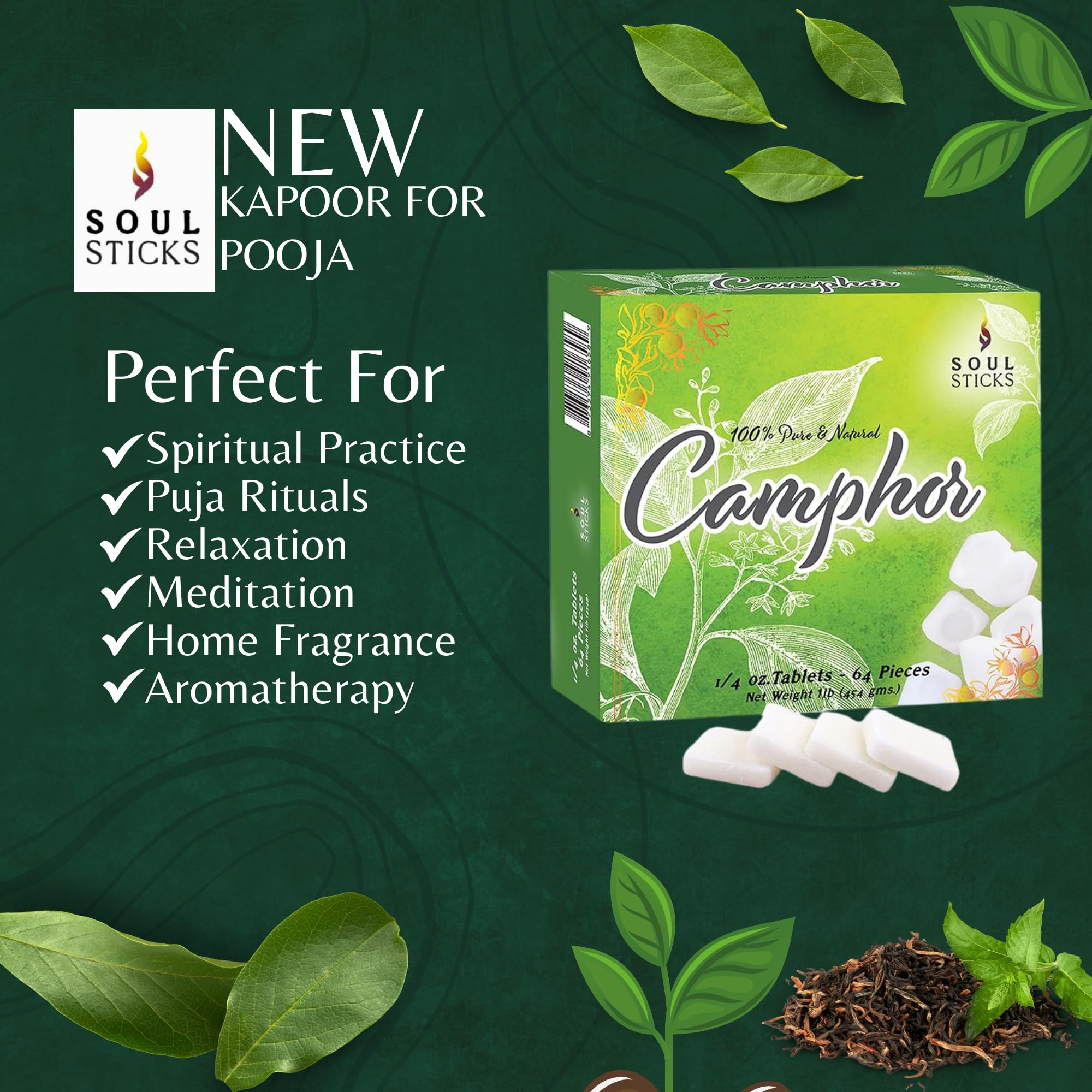 Soul Sticks pastillas de alcanfor original para rituales