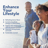 SOULSATION vitaminas A y D con EPA y DHA para uso diario.