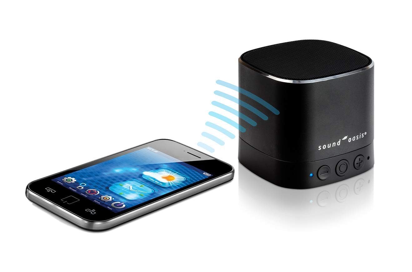 Sound Oasis Pink Noise, controles fáciles de usar para ajustar sonidos.