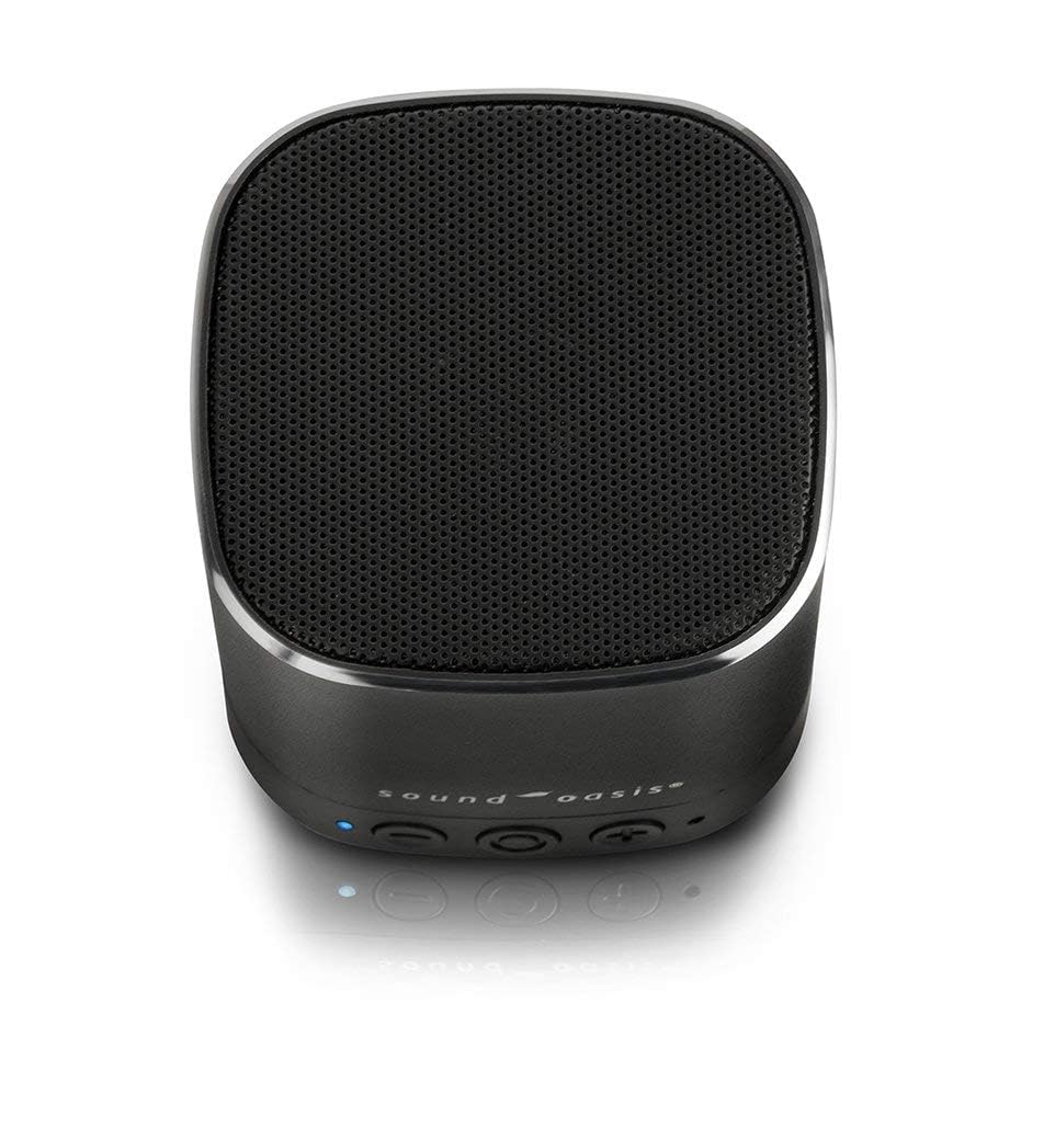 Sound Oasis Pink Noise, dimensiones compactas para viajar.