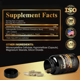 SoundHealth Ashwaganda cápsulas 120 para uso diario cómodo.