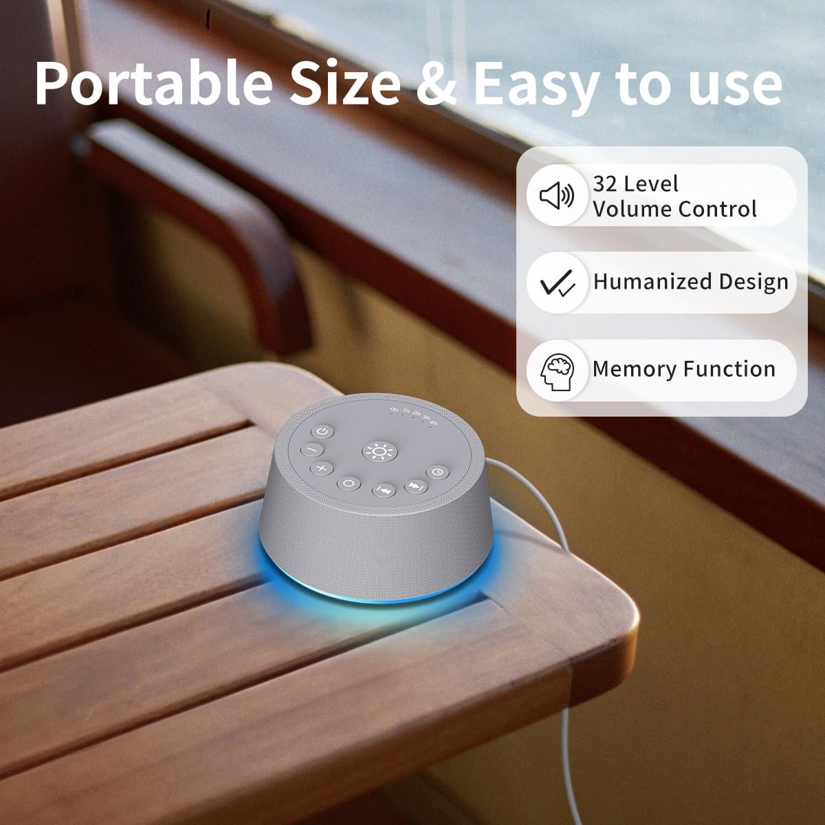 SoundLegend brillo ajustable y memoria para retomar configuraciones