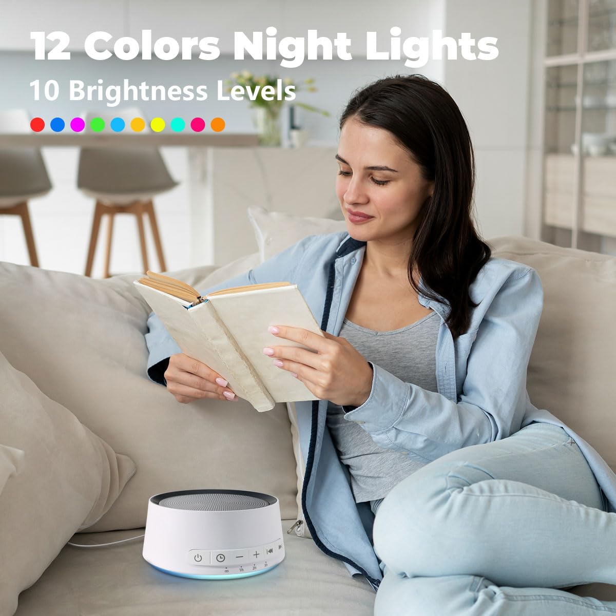 SoundMe Aislamiento de ruido con 32 volúmenes para dormir o estudiar