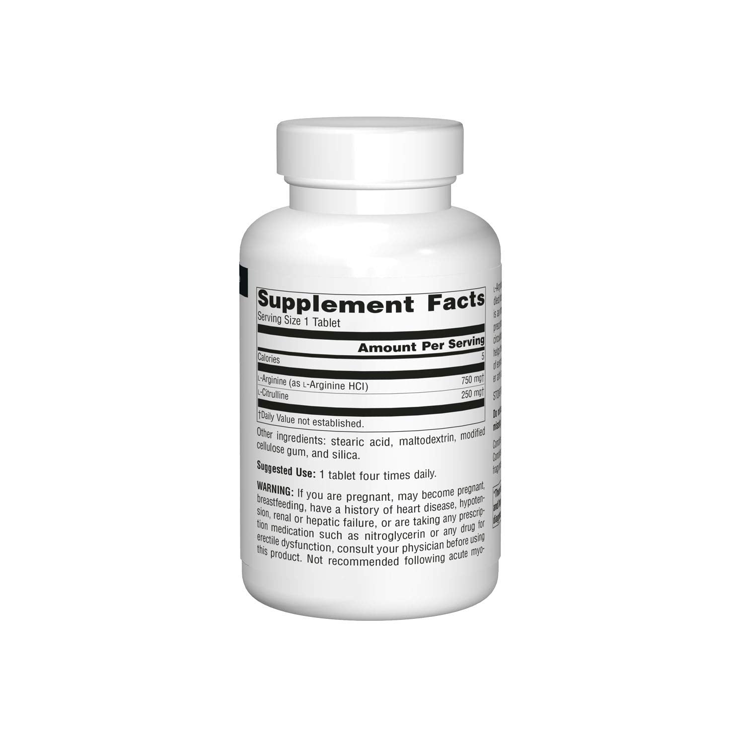 Source Naturals L-Arginina L-Citrulina, consumo diario, energía sostenida para entrenamientos
