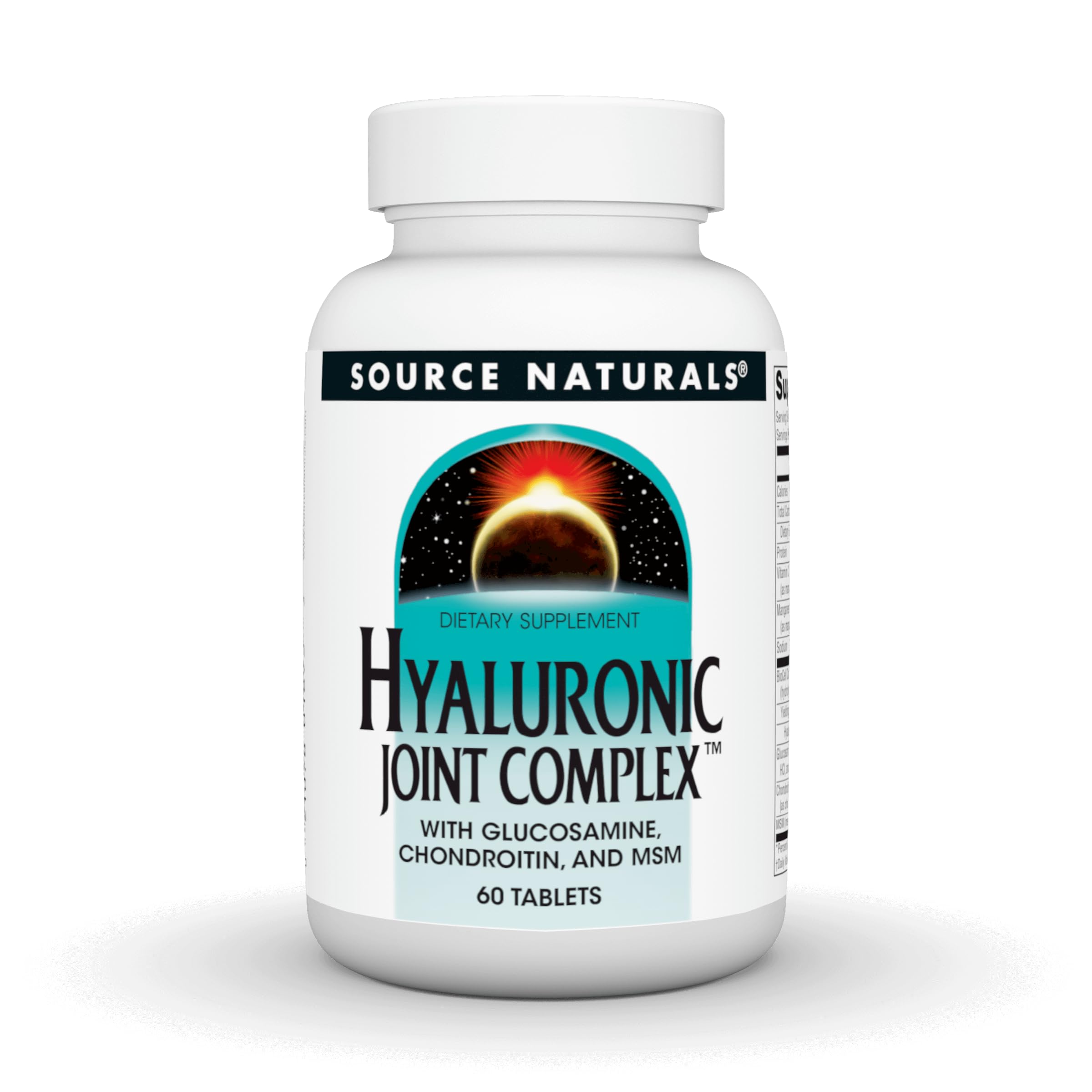 Source Naturals botella-hialuronico-articulacion, posible apoyo a la lubricación articular.