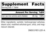 Source Naturals Botella de hierro quelado para transporte de oxígeno.