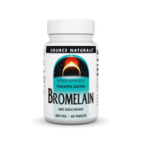 Source Naturals Bromelain 500 mg, tabletas, apoyo a la descomposición de proteínas tras comer.