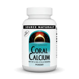 Source Naturals Calcio Coral polvo en empaque, para apoyar la salud ósea.