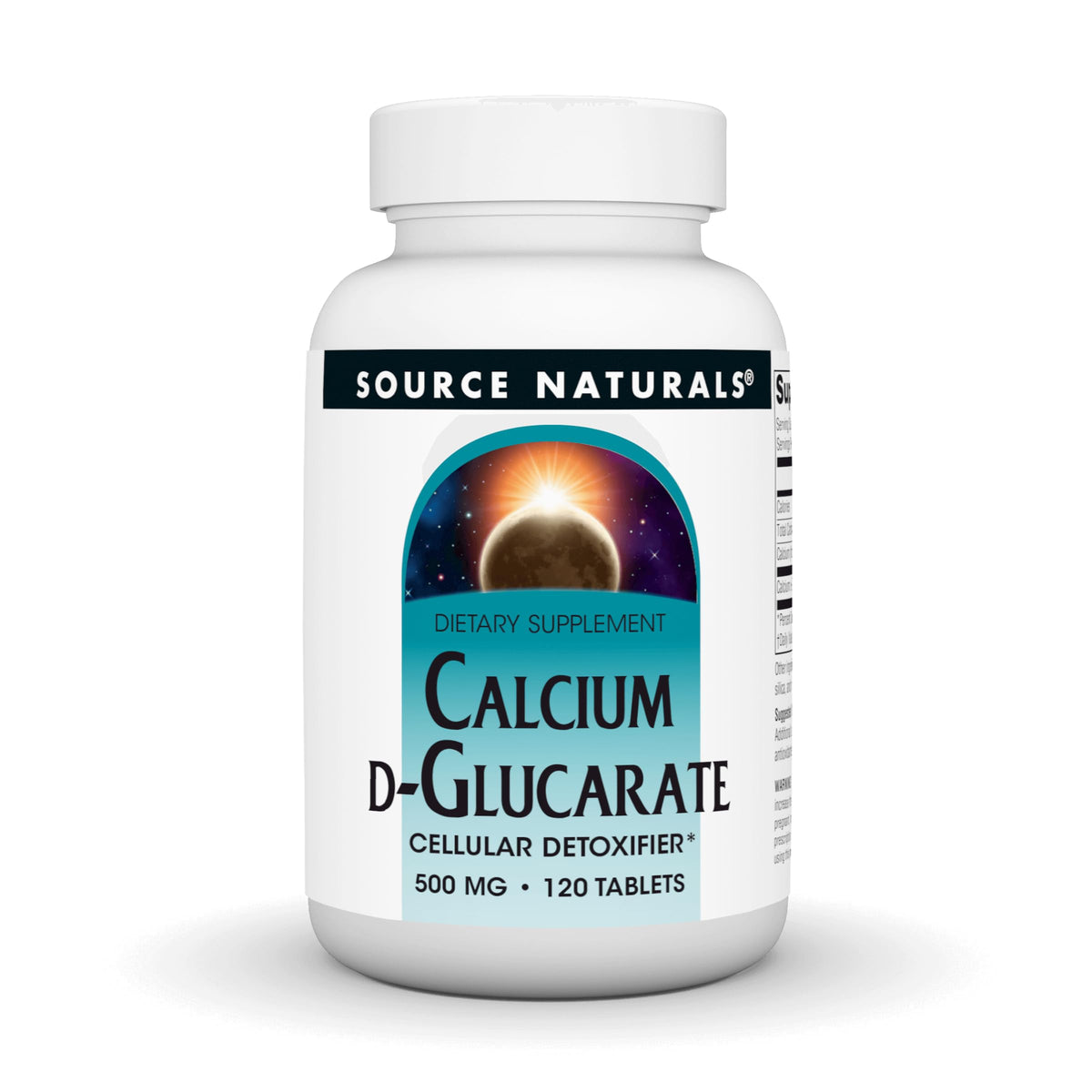 Source Naturals Calcio D-Glucarato en botella para detox diario
