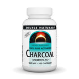Source Naturals carbón activado cápsulas, apoyo digestivo diario cómodo de usar.