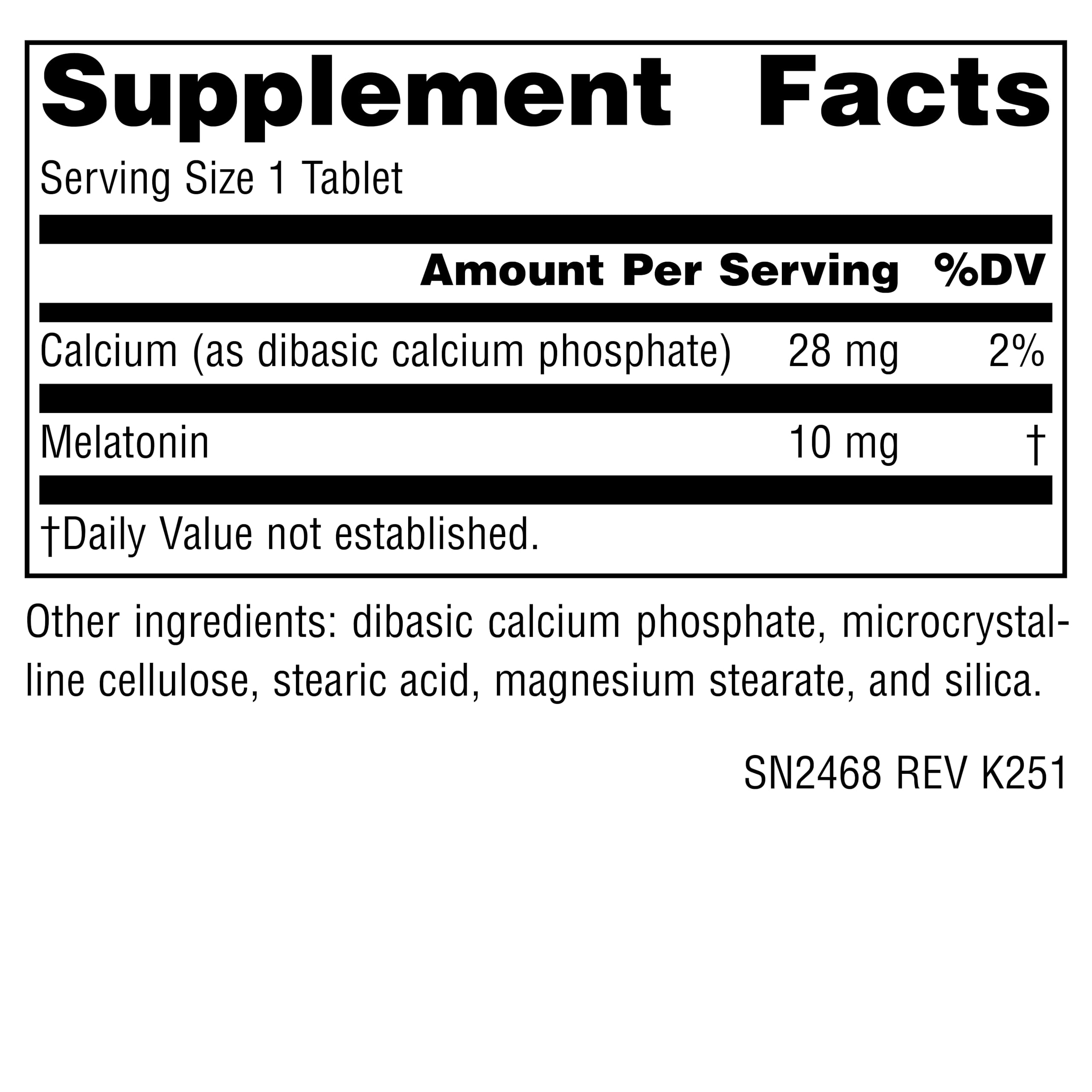 Source Naturals Sleep Science Melatonina tabletas-veganas favorecen sueño reparador