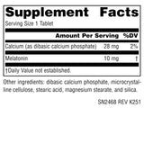 Source Naturals Sleep Science Melatonina tabletas-veganas favorecen sueño reparador