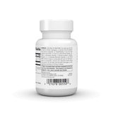 Etiqueta Source Naturals Melatonina en frasco, recordatorio de dosificación para sueño.