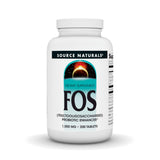 Source Naturals FOS 1000 mg, botella, apoyo a la flora intestinal de forma natural.