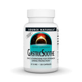Source Naturals GastricSoothe: botella con cápsulas para uso diario.