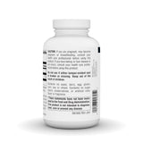 Source Naturals Glicina 500 mg etiqueta trasera, detalles de composición.