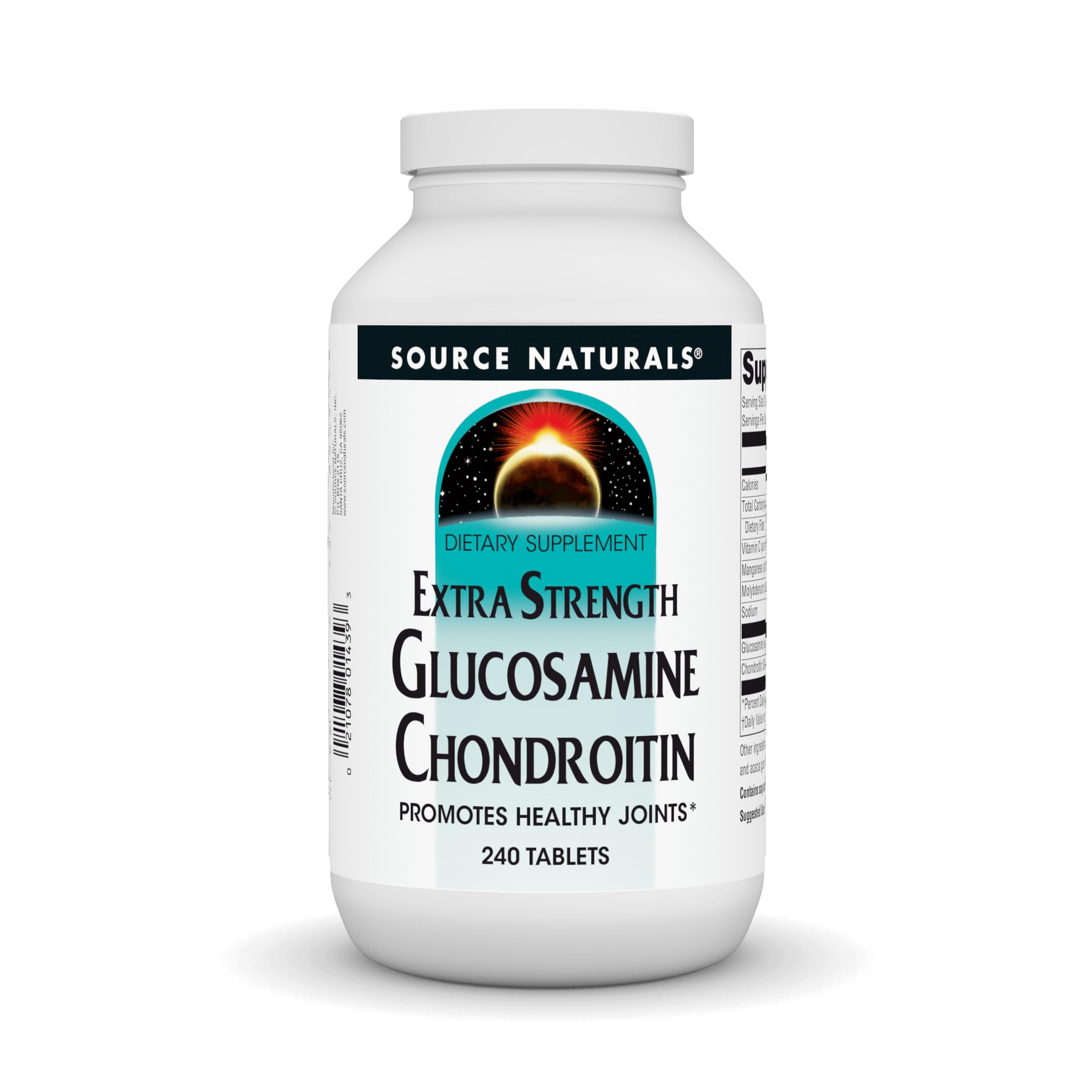Source Naturals Glucosamina Condroitina: tabletas en bote para apoyo articular