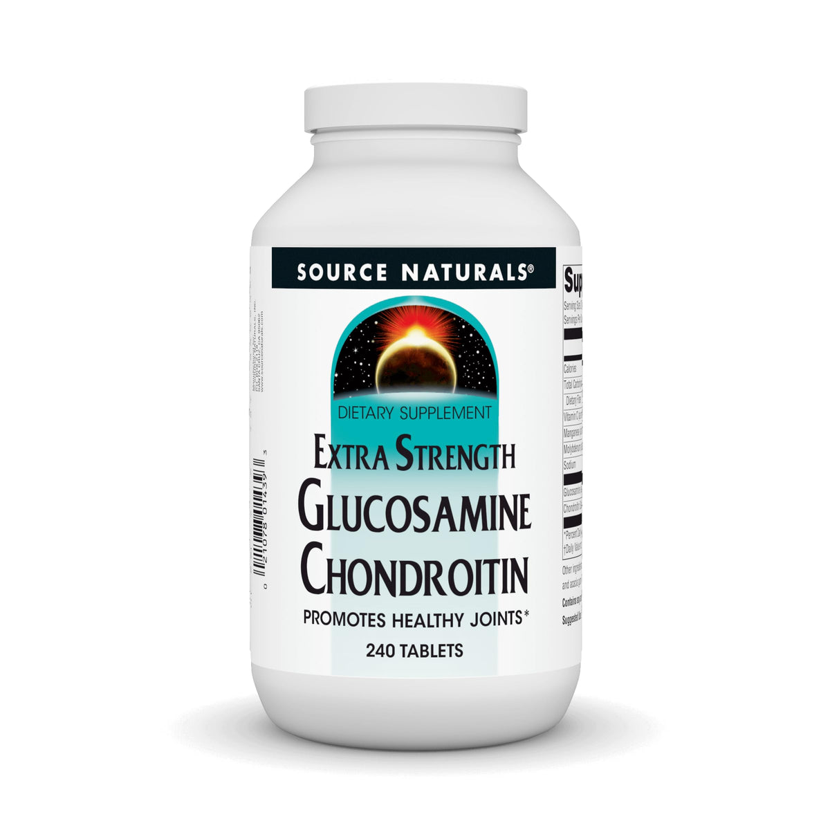 Source Naturals Glucosamina Condroitina: tabletas en bote para apoyo articular