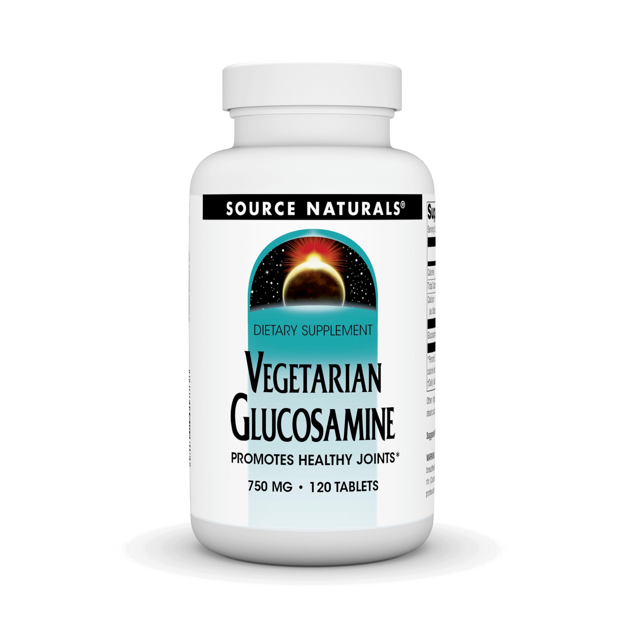 Source Naturals Glucosamina Vegetariana, botella para movilidad diaria