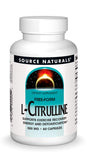 Source Naturals L-Citrulline cápsulas: soporte a la energía diaria y recuperación.
