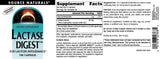 Source Naturals Lactasa Digest: alerta de trigo para alergias.