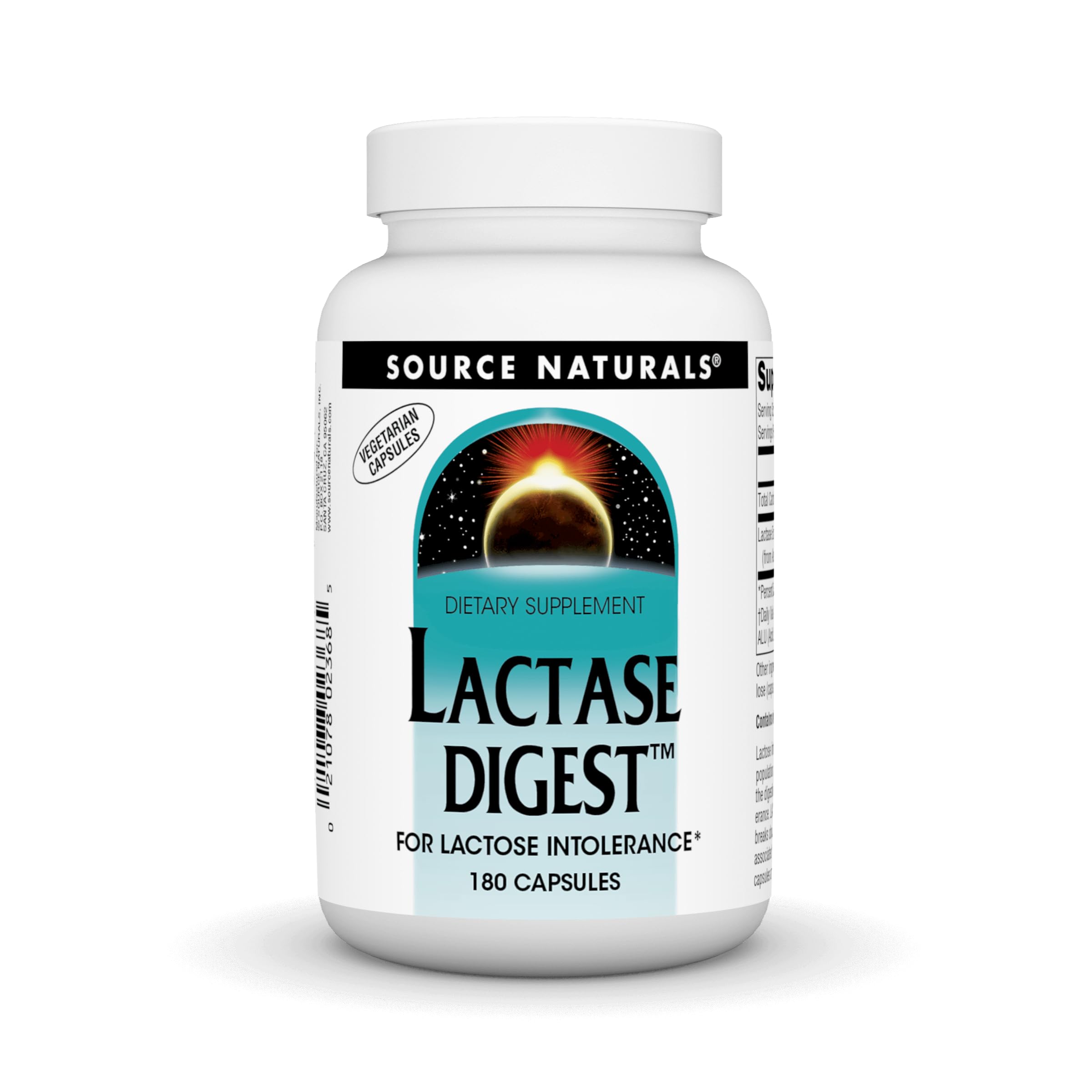 Source Naturals Lactasa Digest: cápsulas para ayudar a digerir la lactosa.