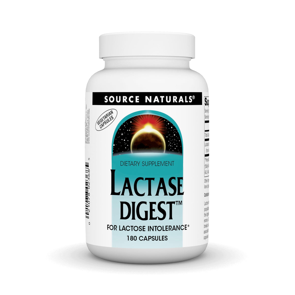 Source Naturals Lactasa Digest: cápsulas para ayudar a digerir la lactosa.