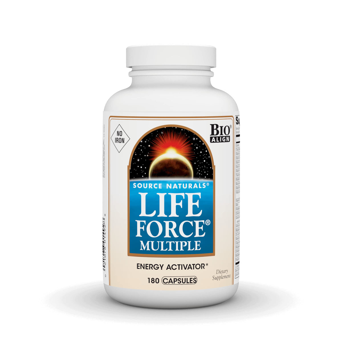 Source Naturals Life Force Multiple, vertido de botella, apoya energía diaria.