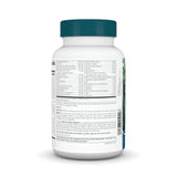 Life Force, tabletas cerca, fácil ver dosis y beneficios potenciales.