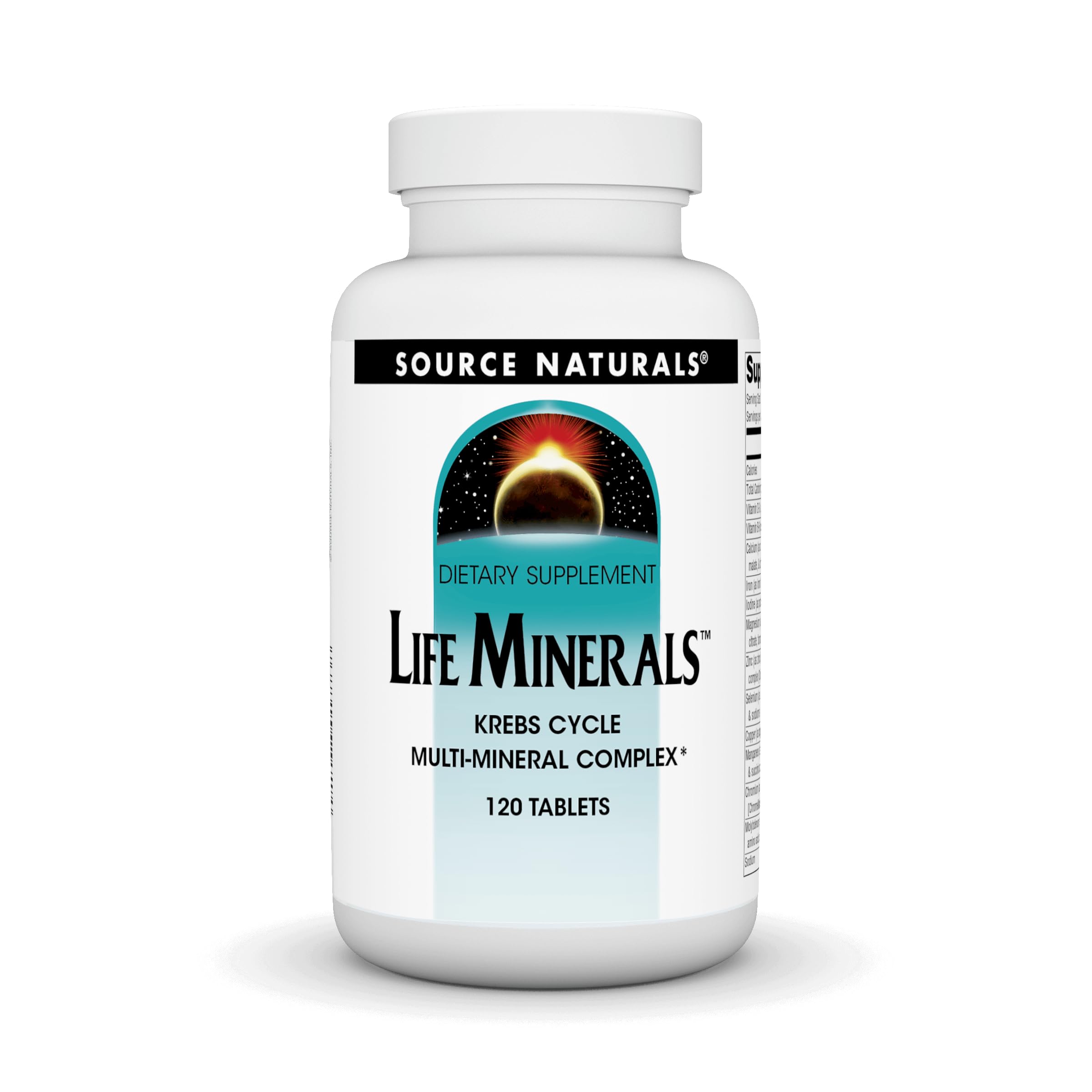 Source Naturals Life Minerals: bote de tabletas para uso diario.