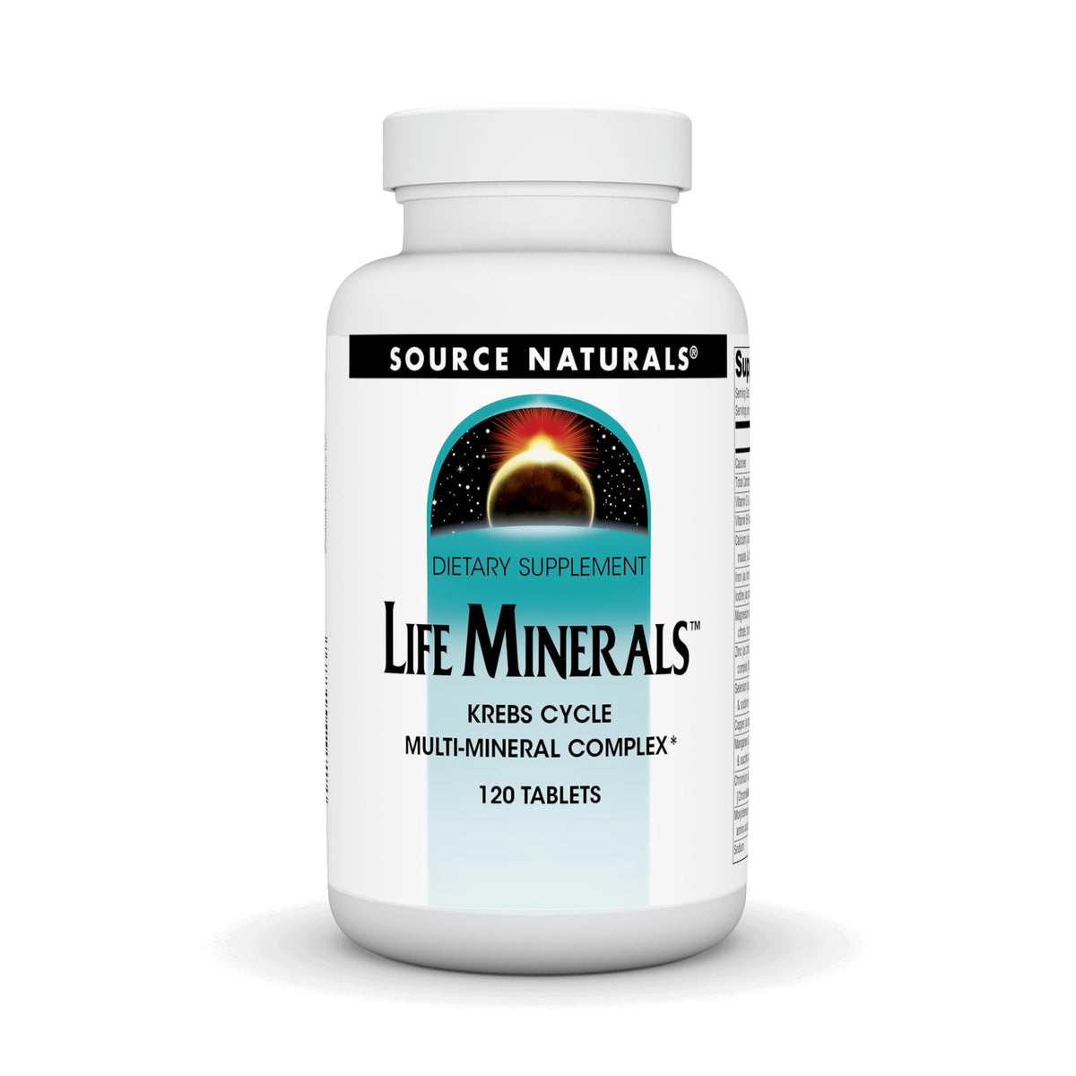 Source Naturals Life Minerals: bote de tabletas para uso diario.