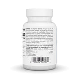 Source Naturals Melatonina: etiqueta con certificación hecha en Estados Unidos.
