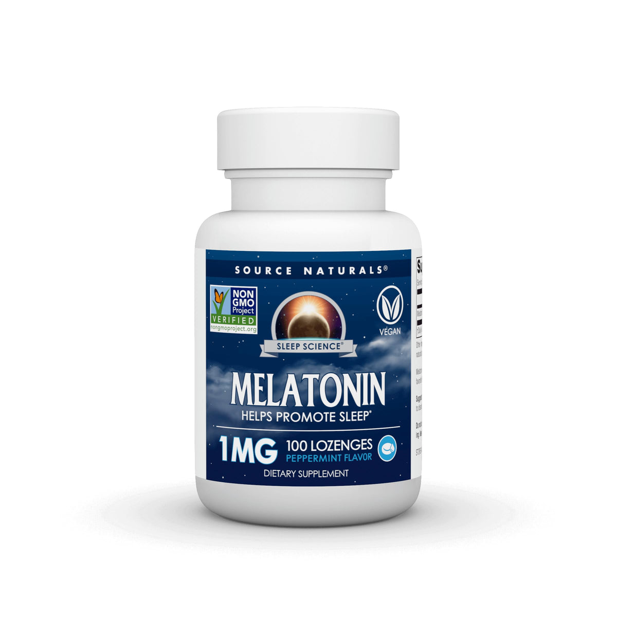 Source Naturals Melatonina, pastillas de menta para dormir mejor