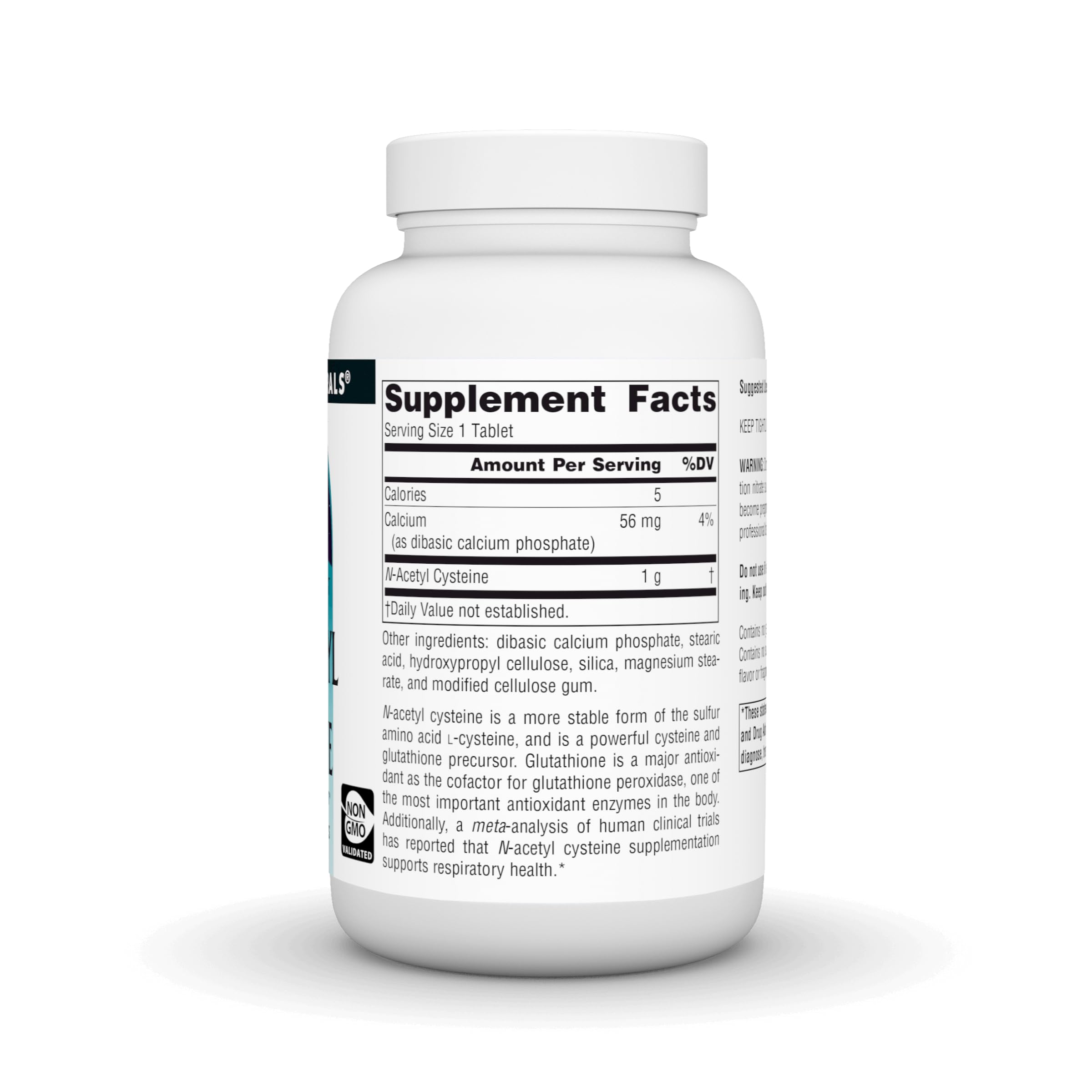 Source Naturals N-acetilcisteina etiqueta sin gluten: opción limpia para tu compra.