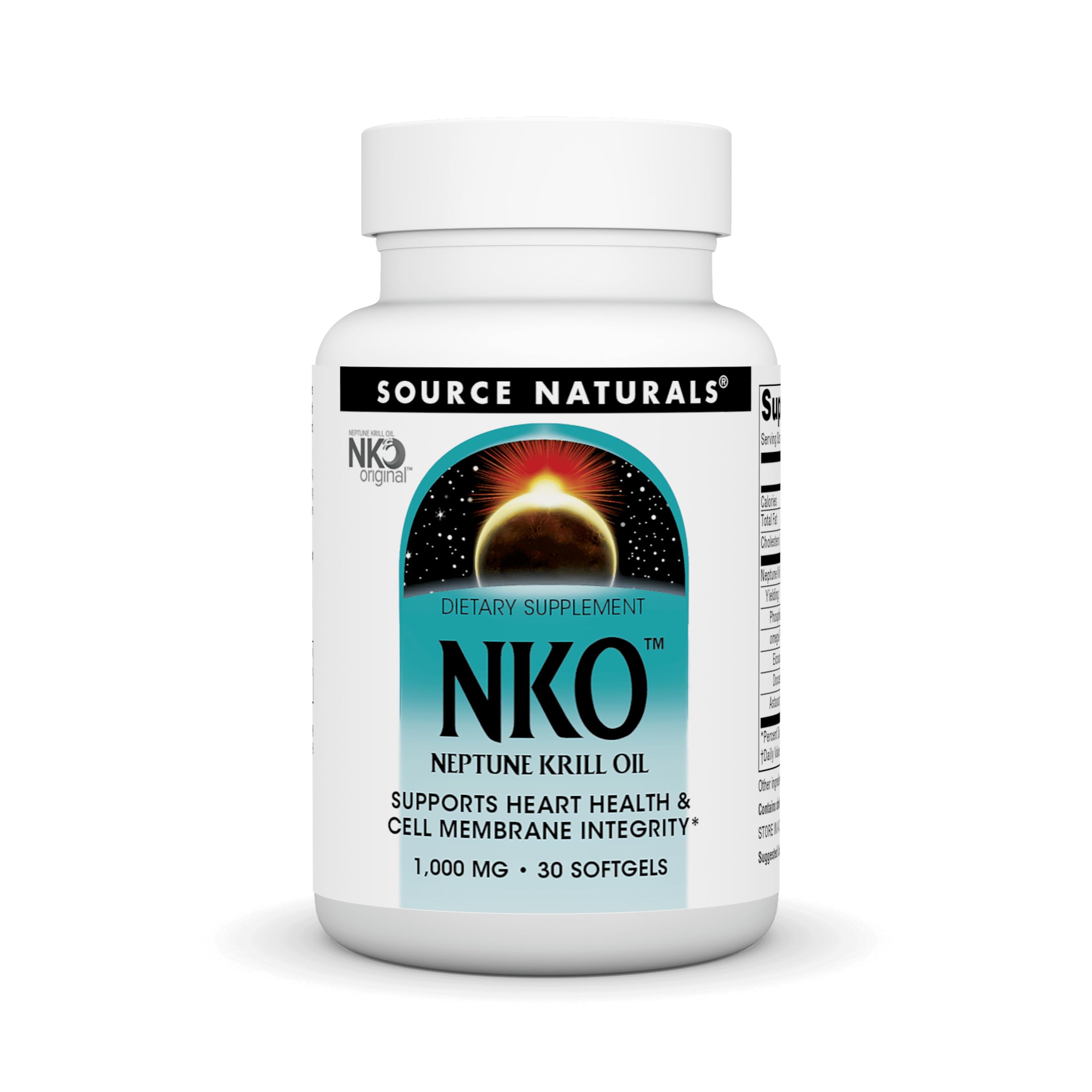 Source Naturals NKO Neptune Krill Oil, frasco, uso diario con comida