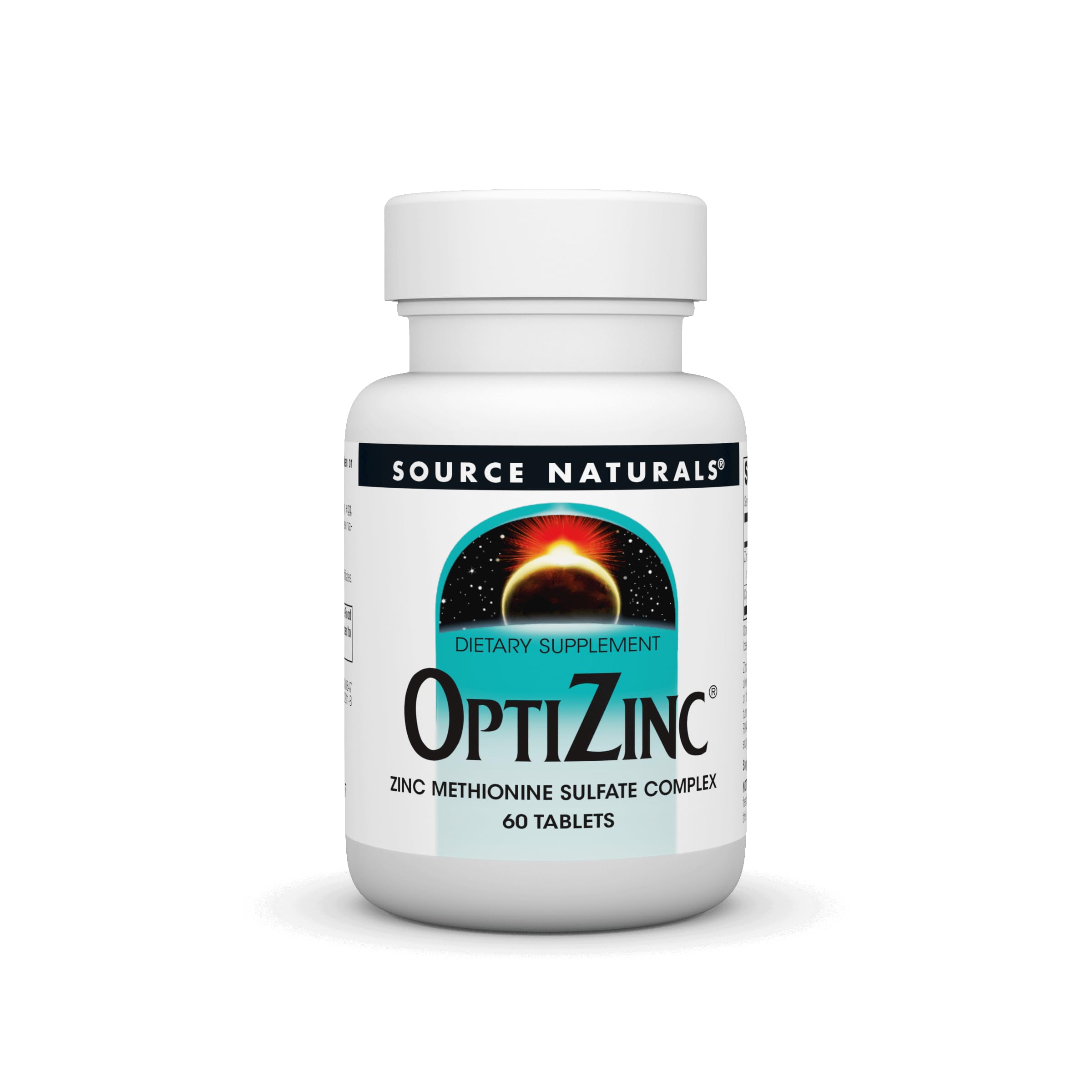Source Naturals OptiZinc botella de tabletas con mayor absorción para uso diario