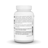 Source Naturals Phytosterol Complex etiqueta informativa muestra betasitosterol, campesterol y stigmasterol.