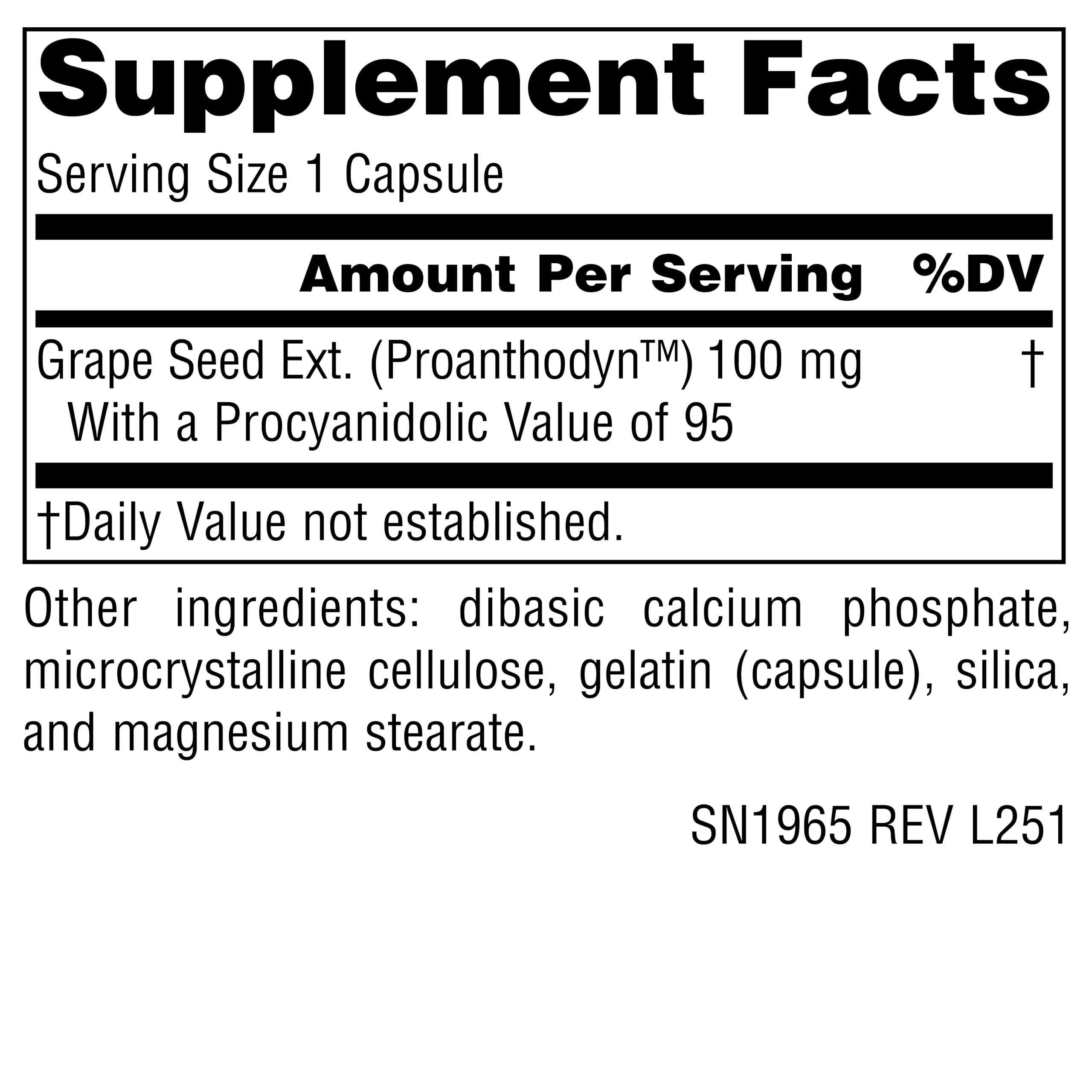Source Naturals Proantocianidinas, bioflavonoides solubles, soporte para la salud circulatoria.