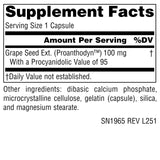 Source Naturals Proantocianidinas, bioflavonoides solubles, soporte para la salud circulatoria.