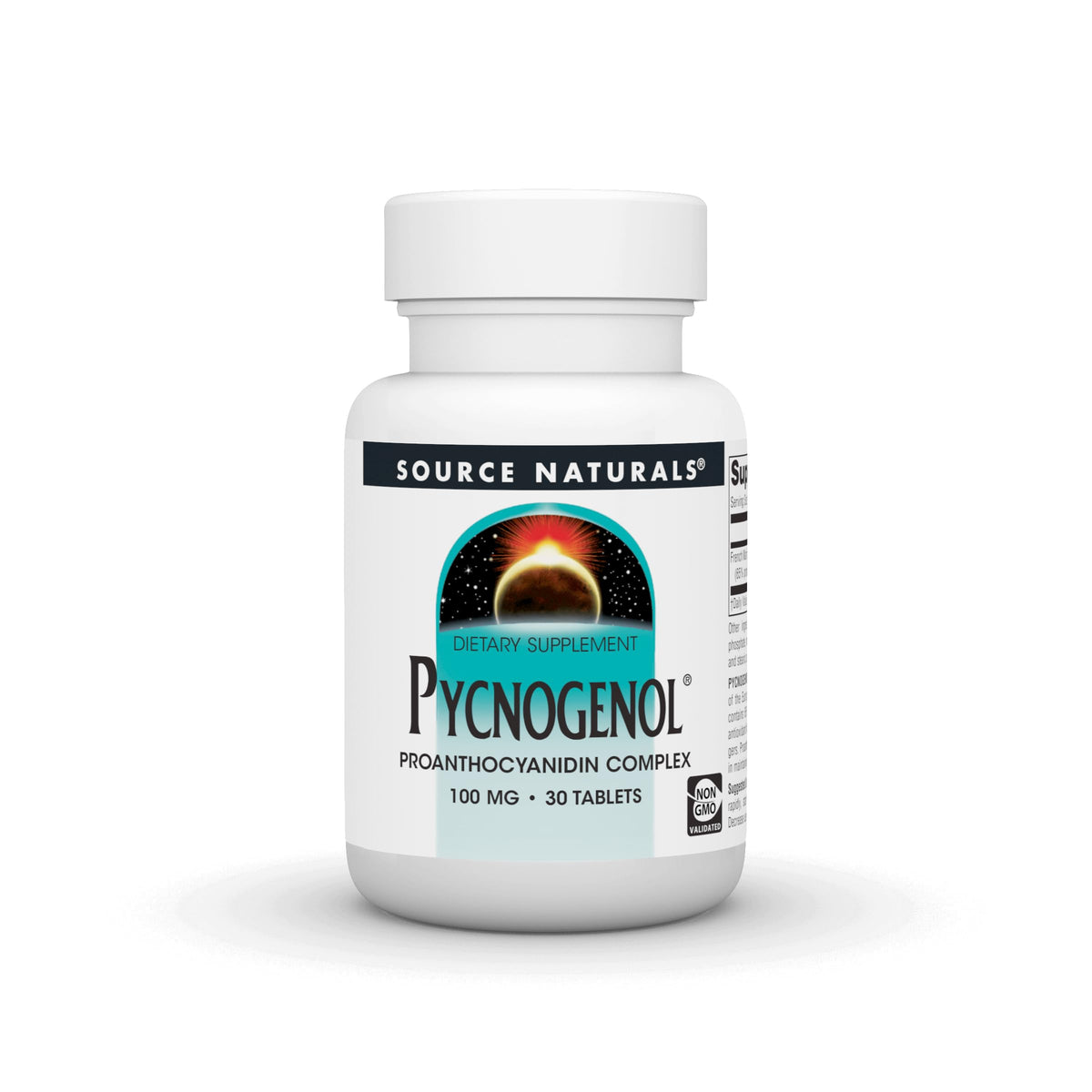 Source Naturals Pycnogenol, cápsulas de 100 mg, apoyo antioxidante diario.