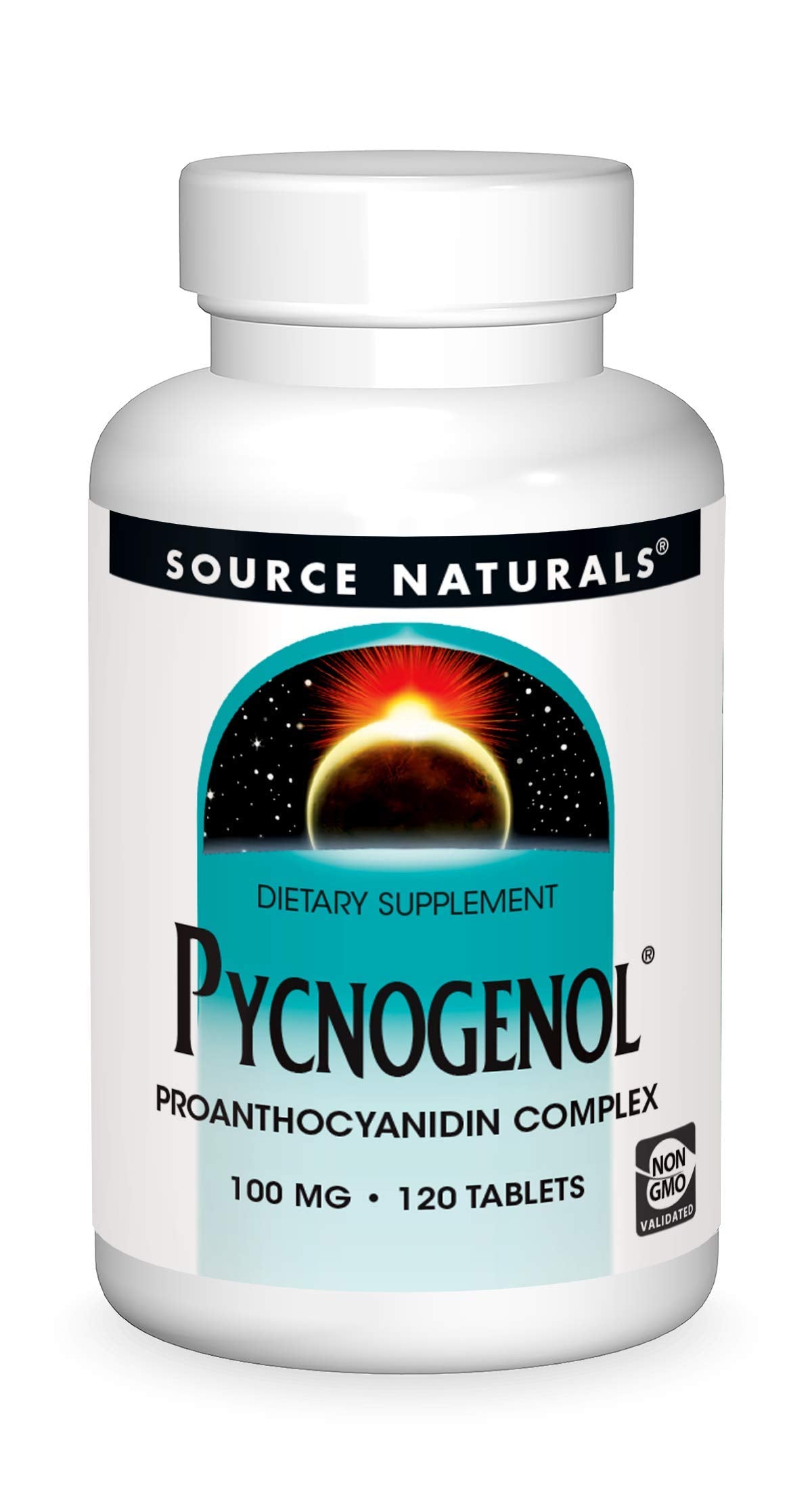 Source Naturals Pycnogenol en frasco, tableta de 100 mg para apoyo general