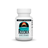 Source Naturals Relora: botella con tabletas para manejo del estrés diario.