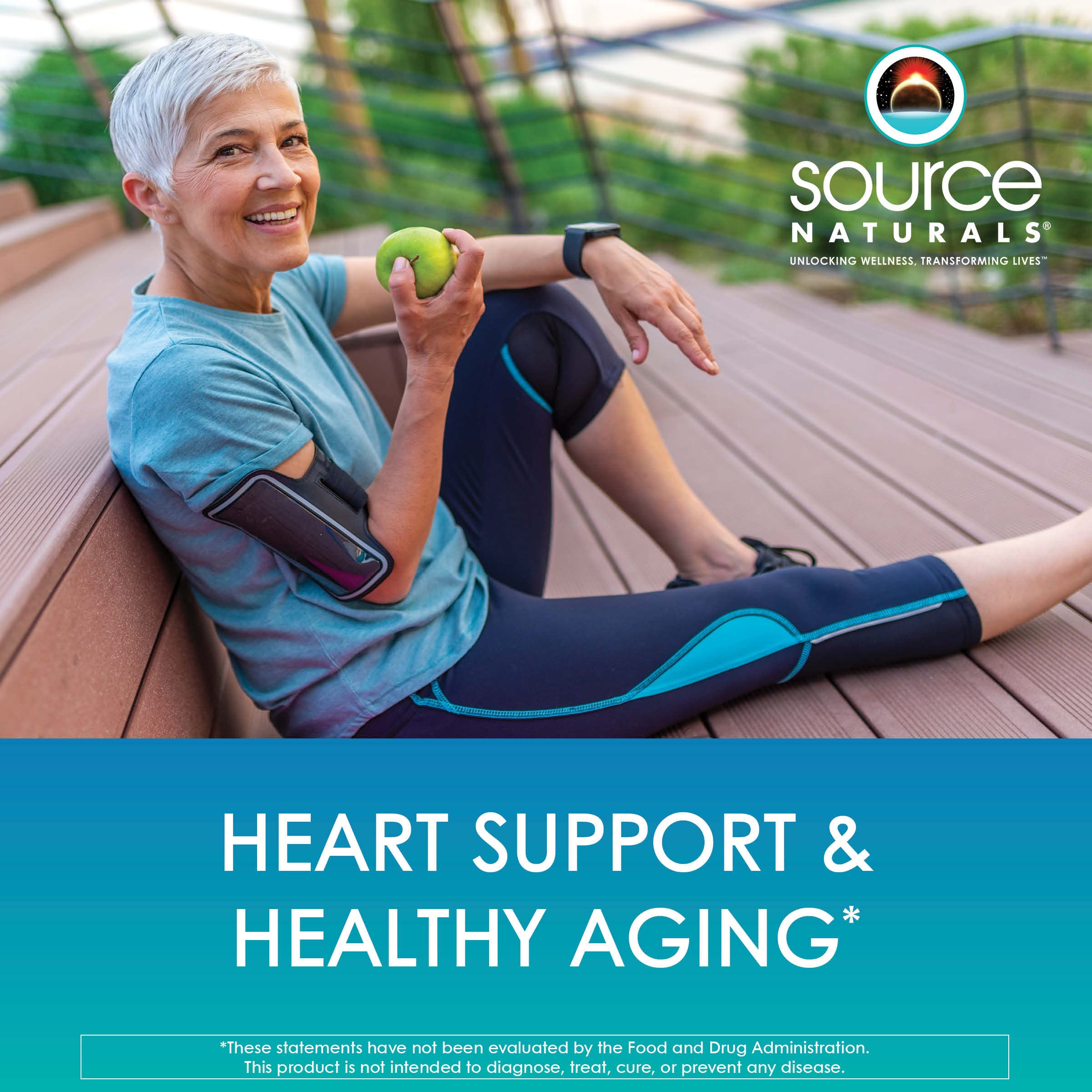 Source Naturals Resveratrol 550, caja para fácil almacenamiento.