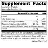 Source Naturals Ultra-Mag, etiqueta informativa, cinco fuentes de magnesio para uso general.