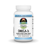 Source Naturals Omega 3 vegano en botella, apoyo diario de algas.