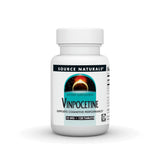 Source Naturals Vinpocetina en botella con cápsulas para claridad mental.