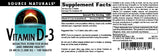 Source Naturals Vitamina D-3 1000 UI, proceso de fabricación en EE. UU., calidad asegurada.